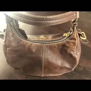 Authentic Prada calfskin hobo bag